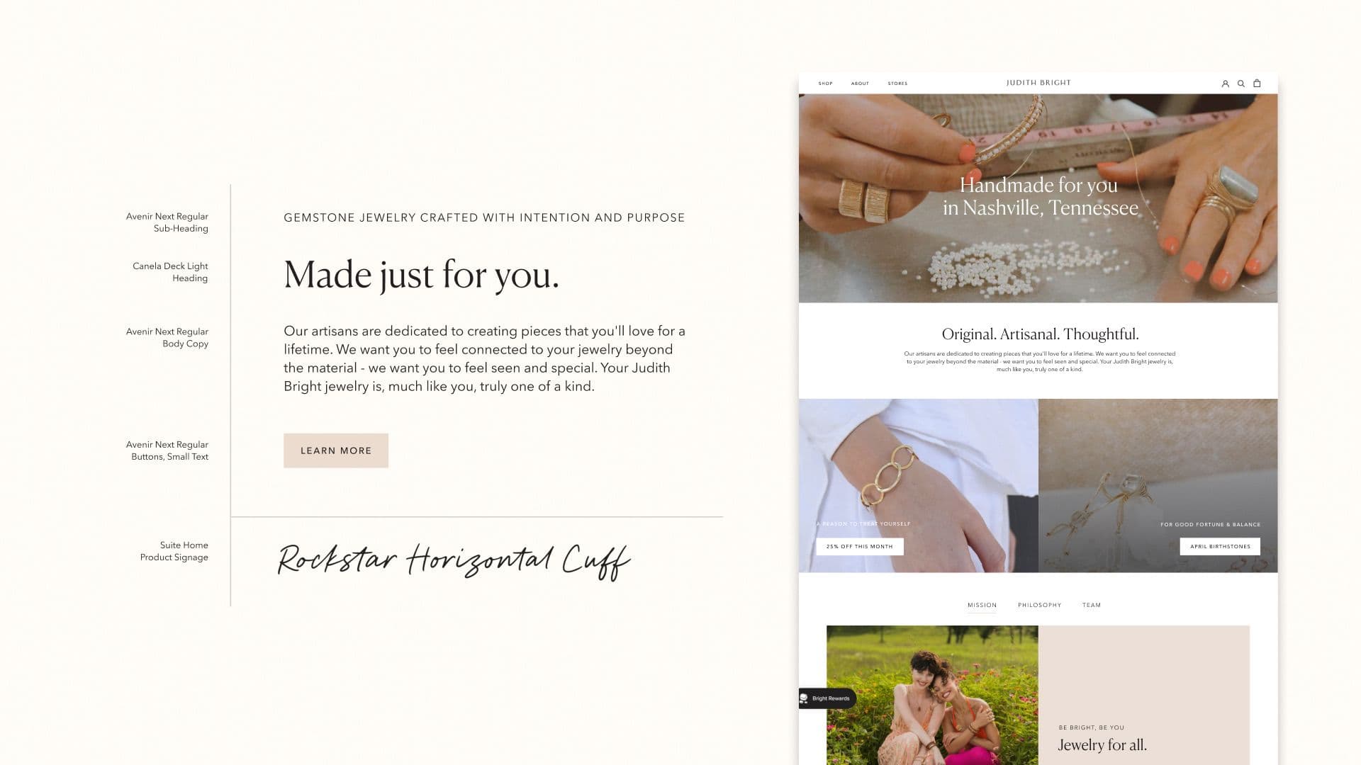 Judith Bright brand work, image 4