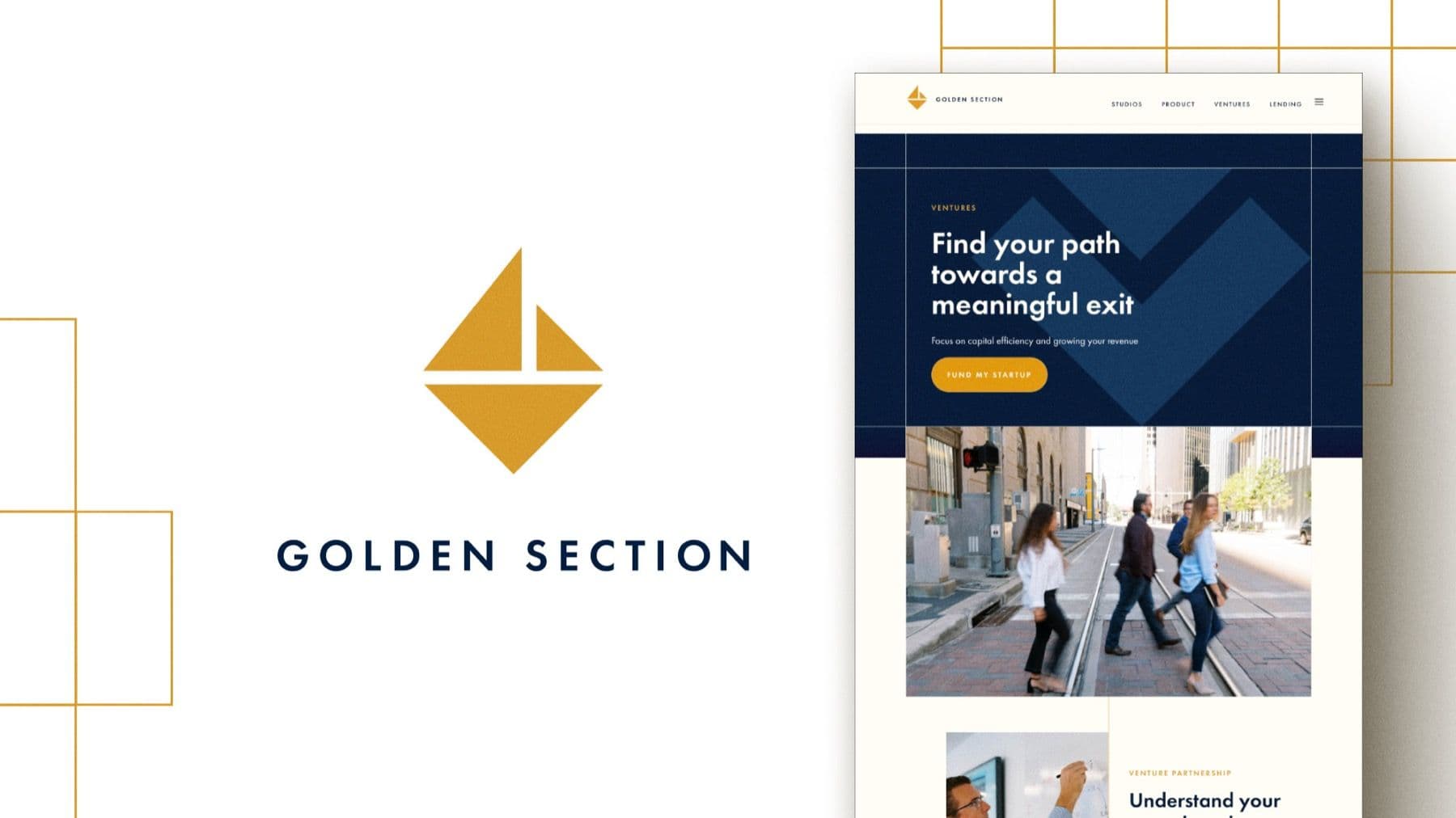 Golden Section branding