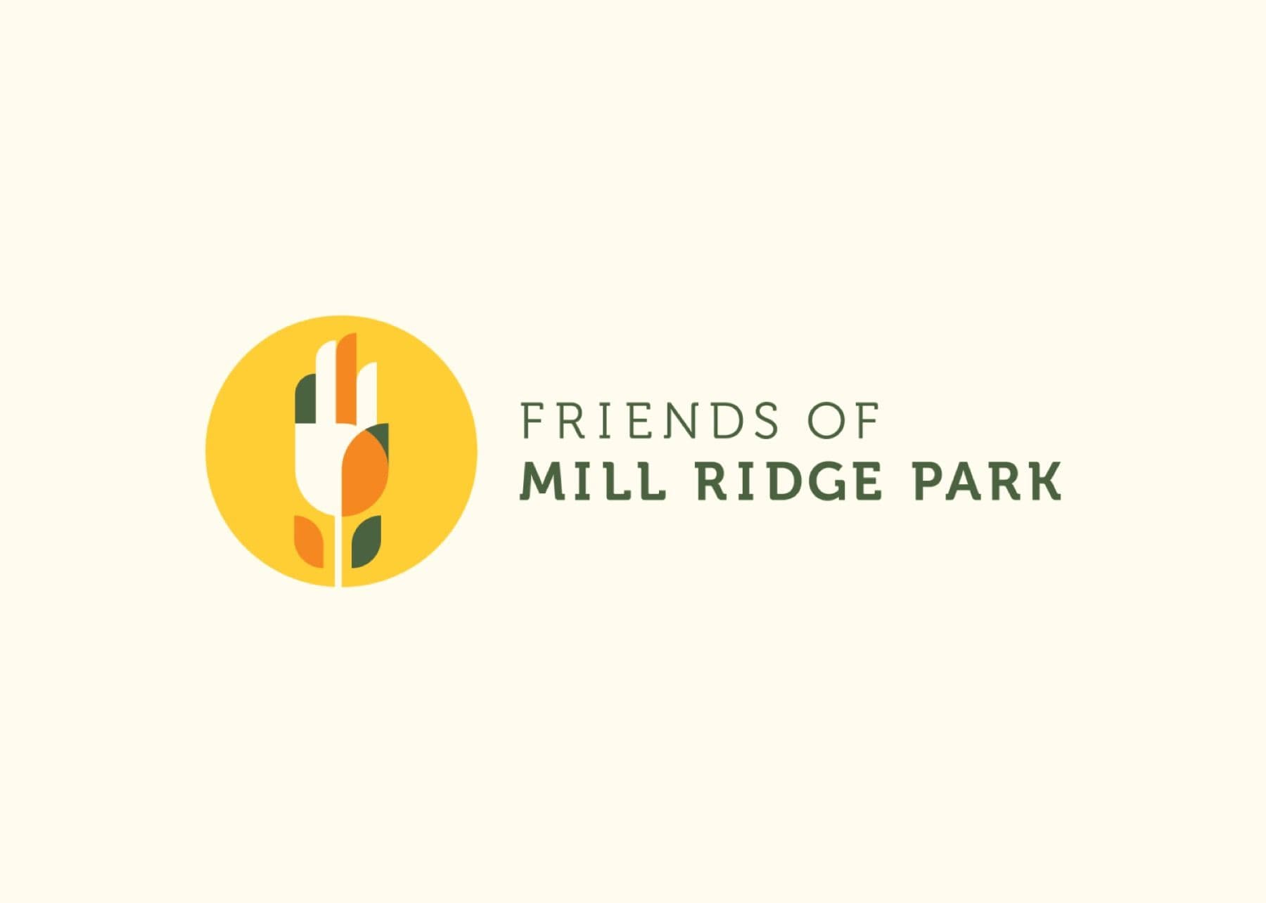Friends of Mill Ridge Park branding