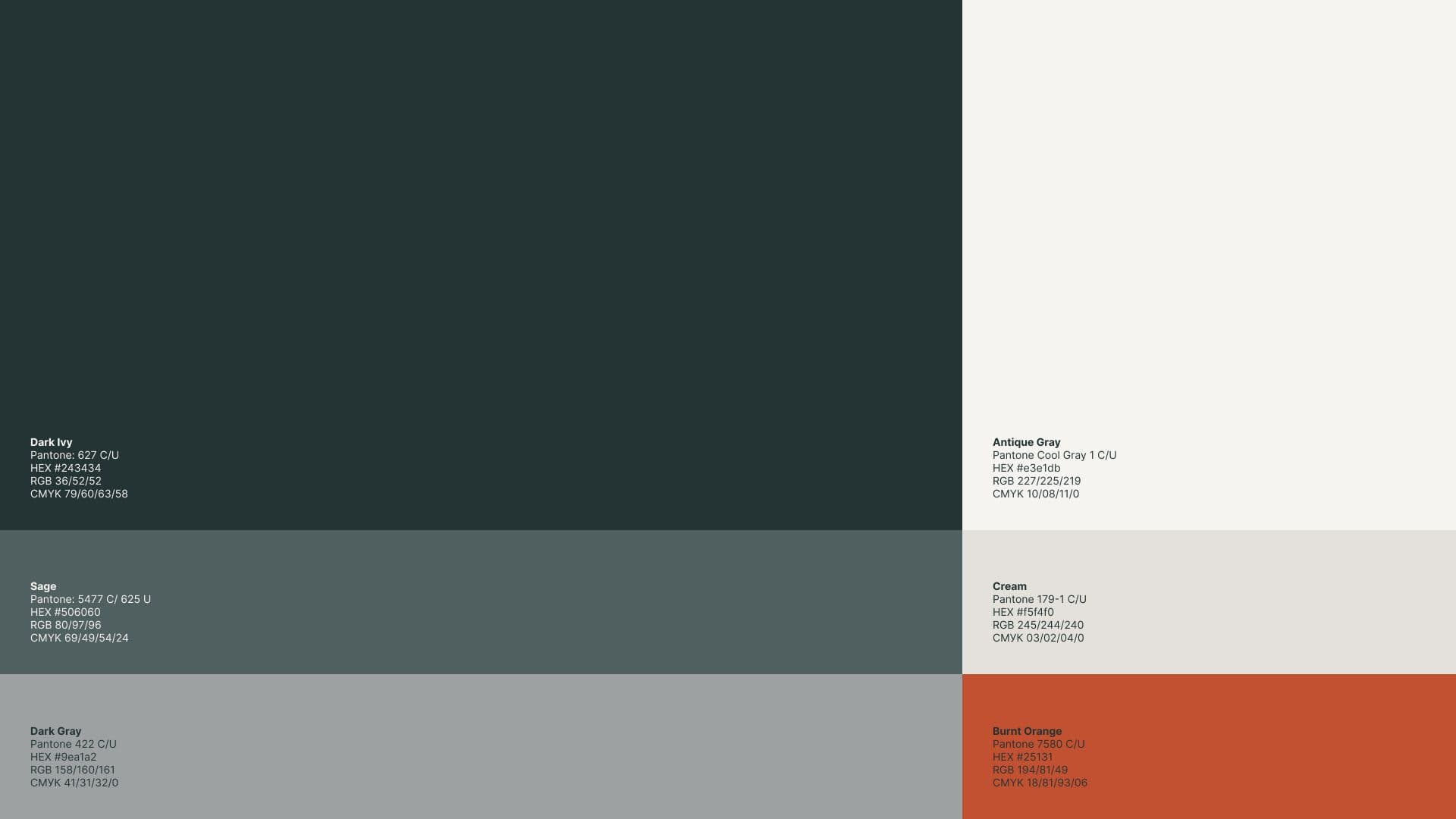 Color palette for Charles Hawkins