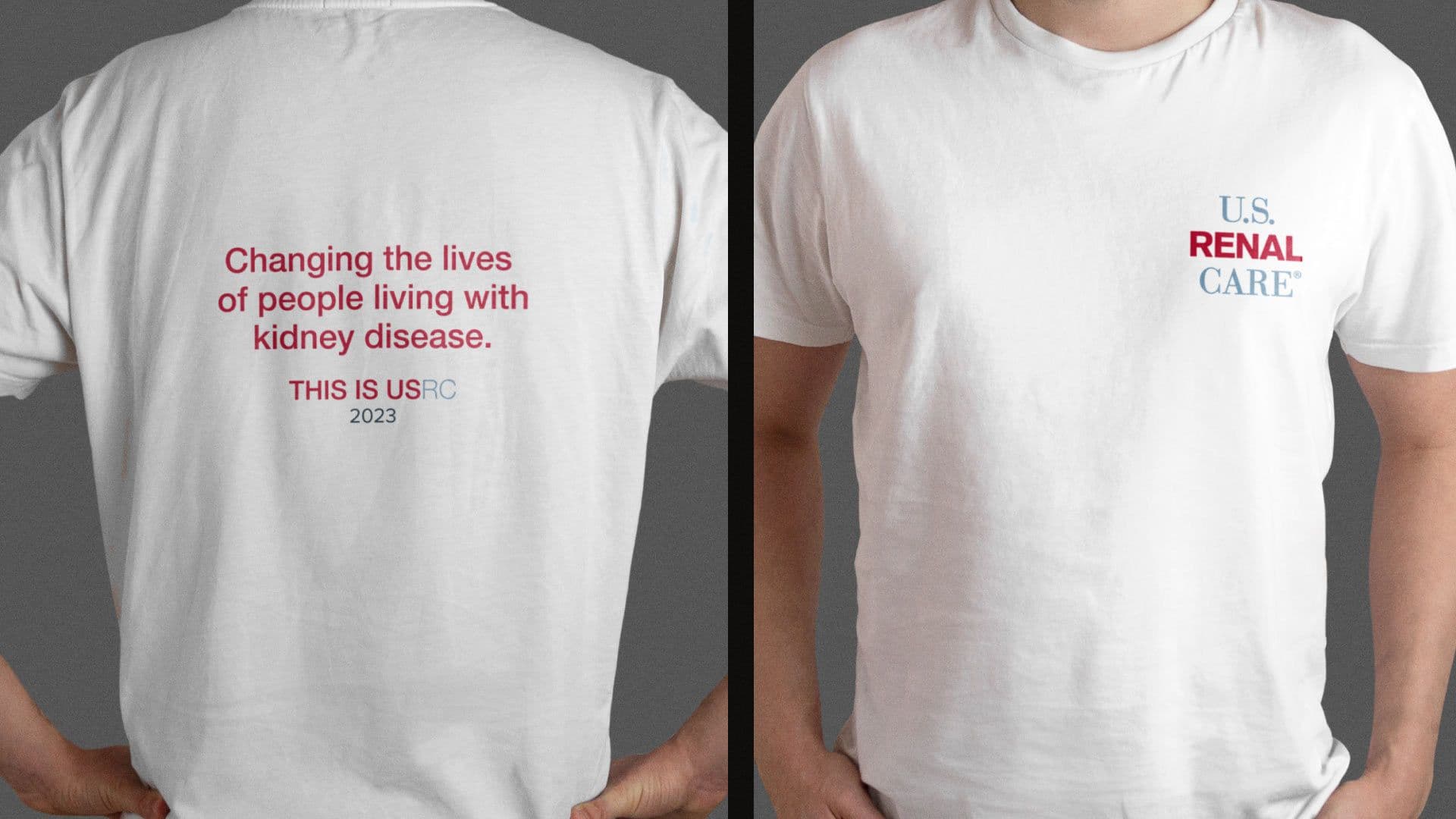 Branded US Renal Care t-shirts