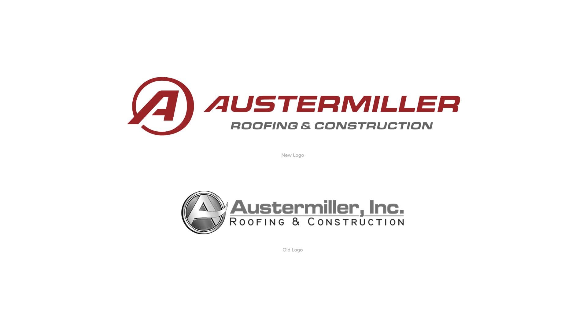 The new Austermiller logo above the old one